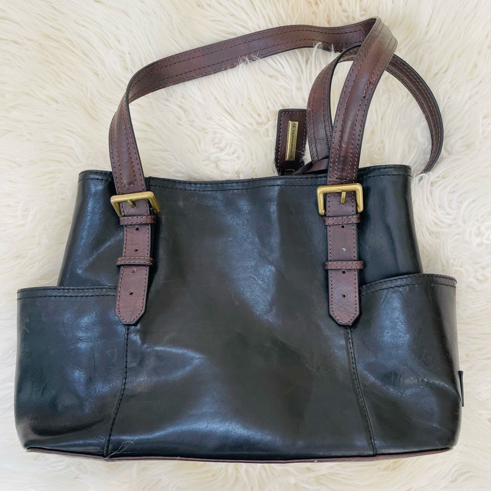 Tignanello 2 Tone Leather Bag